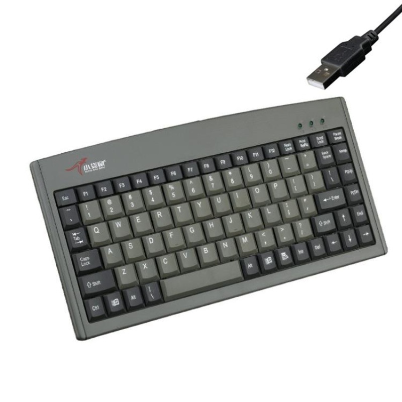 Little Kangaroo DS-3000 88 Key Wired Keyboard With Magnetic Ring Laptop Industrial Office Keyboard, Spec: USB