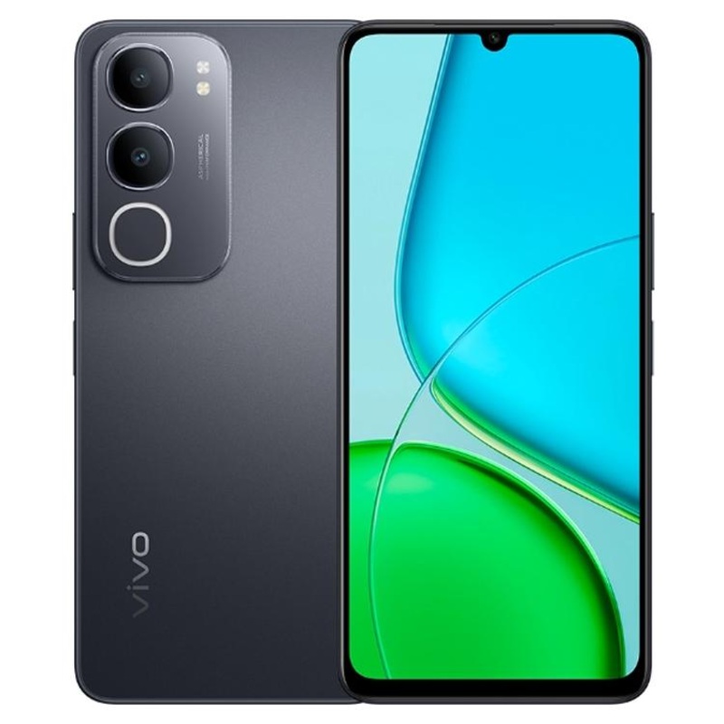 vivo Y50m 5G, 6GB+128GB, Face ID / Side Fingerprint, 6.74 inch Android 15 OriginOS 5 Dimensity 6300 Octa Core, OTG, Network: 5G (Black)