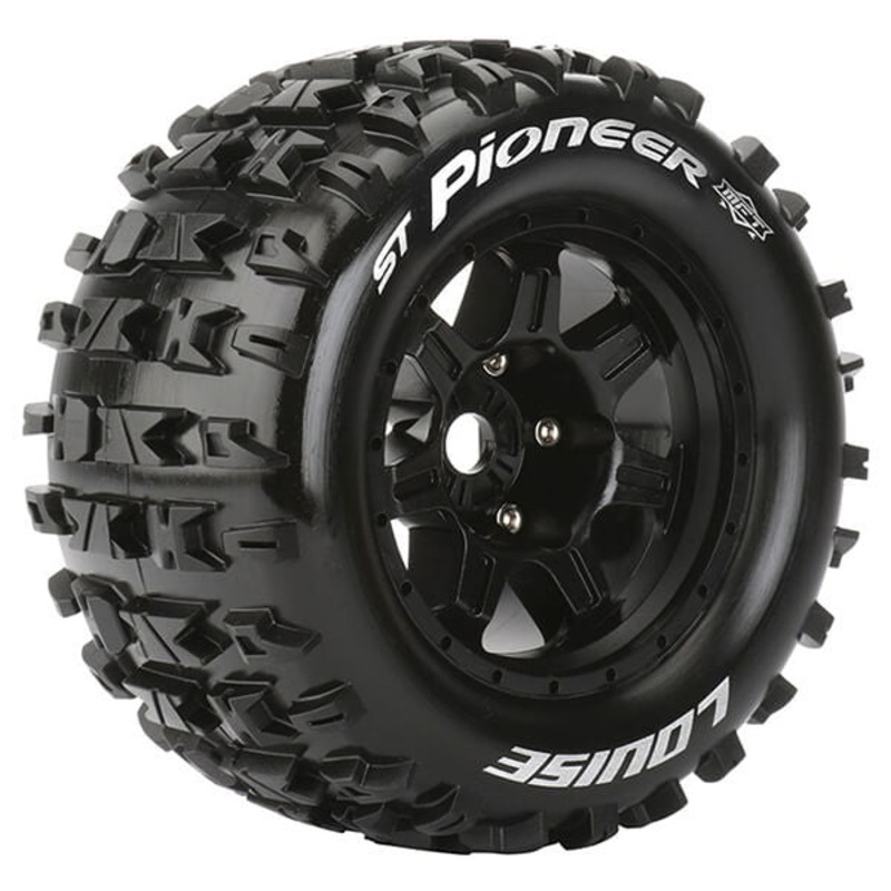 LOUISE RC ST-PIONEER 1/8 SPORT1/2 OFFSET HEX 17MM BLACK CHR