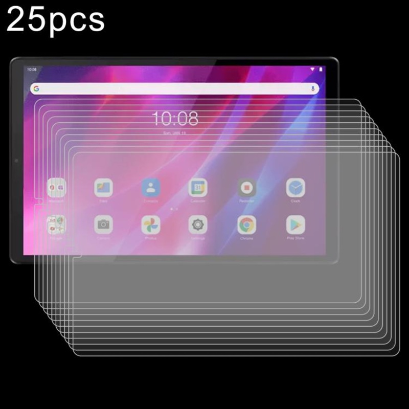 For Lenovo Tab K10 2nd Gen 10.1 inch 25pcs 9H 0.3mm Explosion-proof Tempered Glass Film
