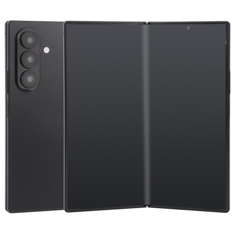 For Samsung Galaxy Z Fold7 Black Screen Non-Working Dummy Display Model (Black)