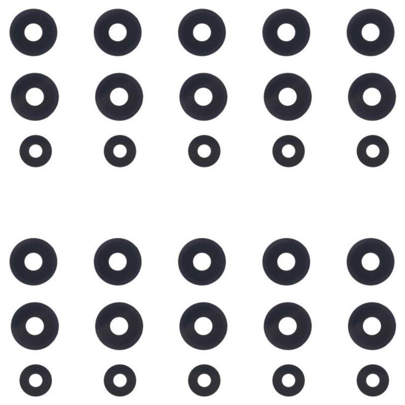 For Xiaomi Redmi 12 4G 10pcs Back Camera Lens