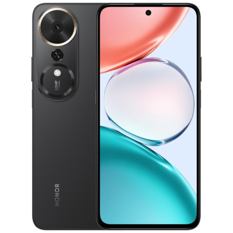 Honor Play 70 Plus, 12GB+512GB, Side Fingerprint, 6.77 inch MagicOS 9.0 Snapdragon 6s Gen 3 Octa Core, Network: 5G, NFC, OTG, Not Support Google Play (Black)