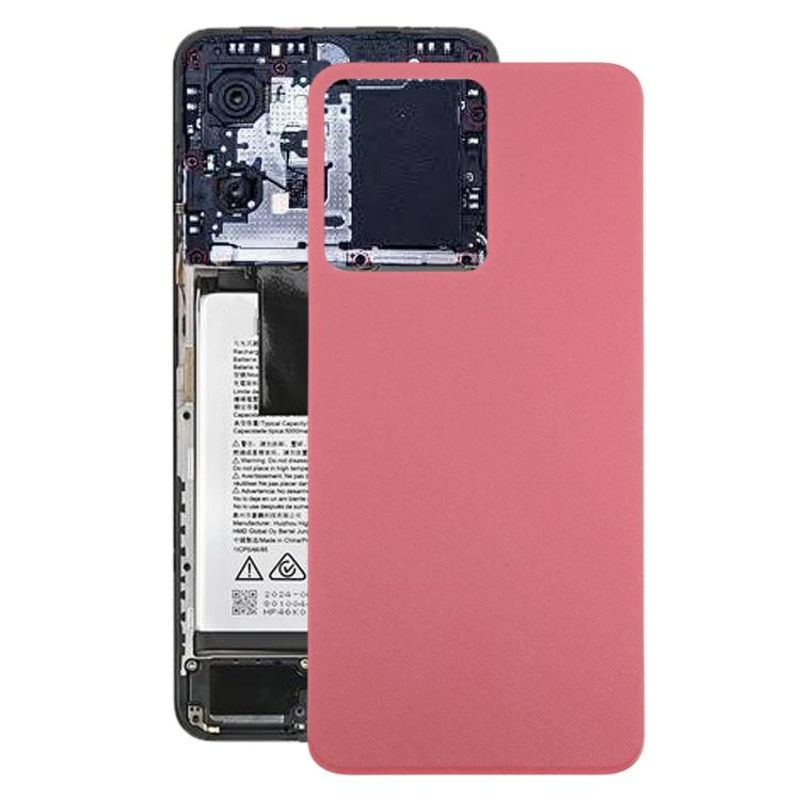 For HMD Crest Original Back Cover(Red)