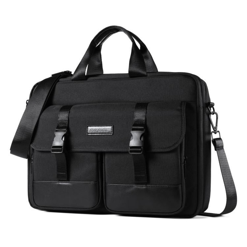 DUX DUCIS EDGE 14-15.4 inch Handbag Single Shoulder Laptop Bag(Black)