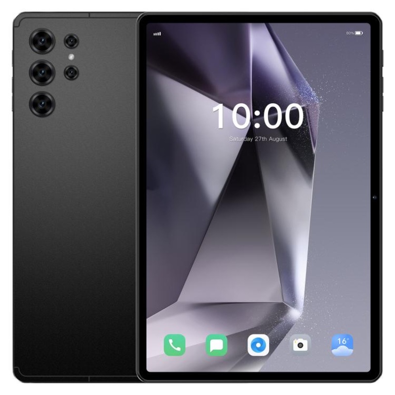 Pad 25 Ultra 10.1 inch 4G LTE Tablet PC, 4GB+32GB, Android 10 MTK6755 Octa Core, US Plug (Black)