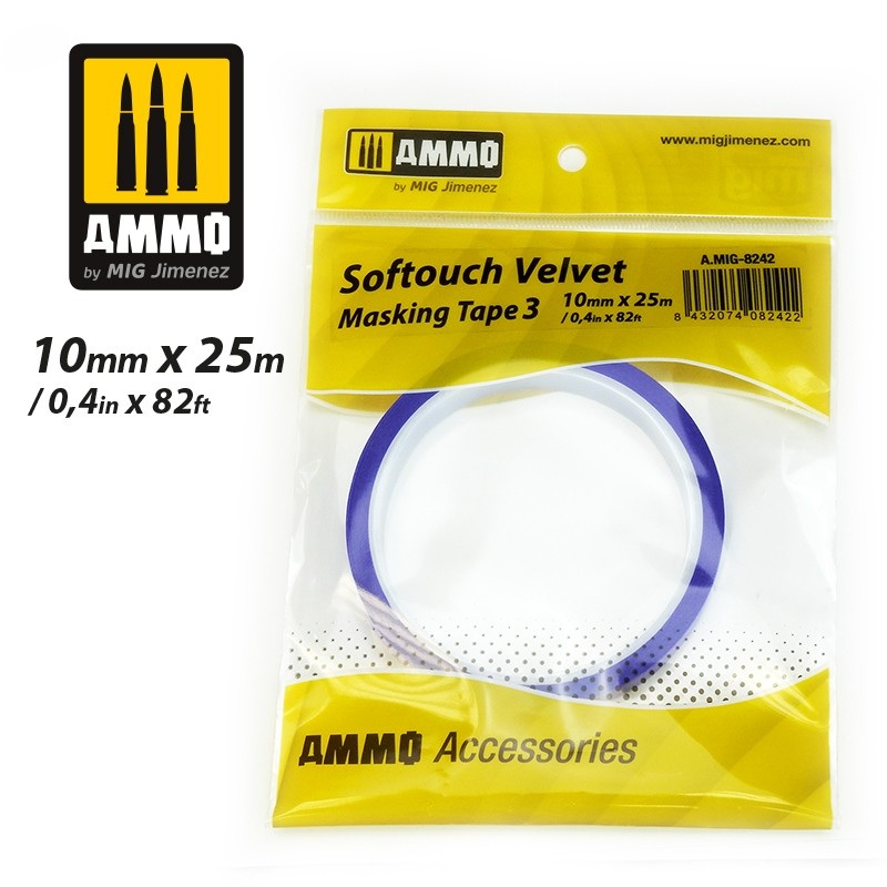 SOFT TOUCH MASKING TAPE 10MM