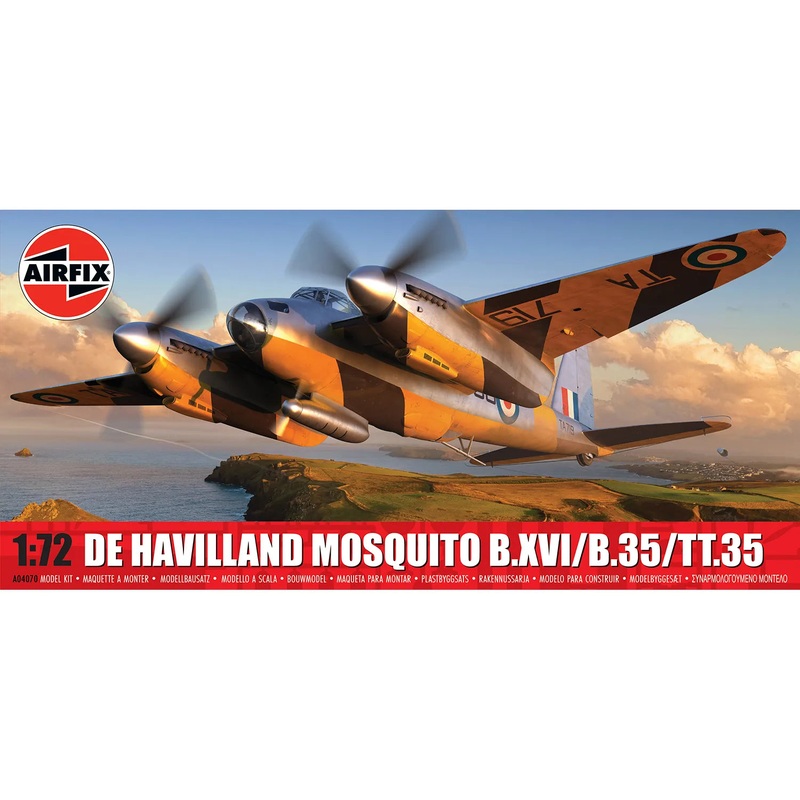 Airfix 1/72 De Havilland Mosquito B.XVI/B.35/TT35 Kit A04070