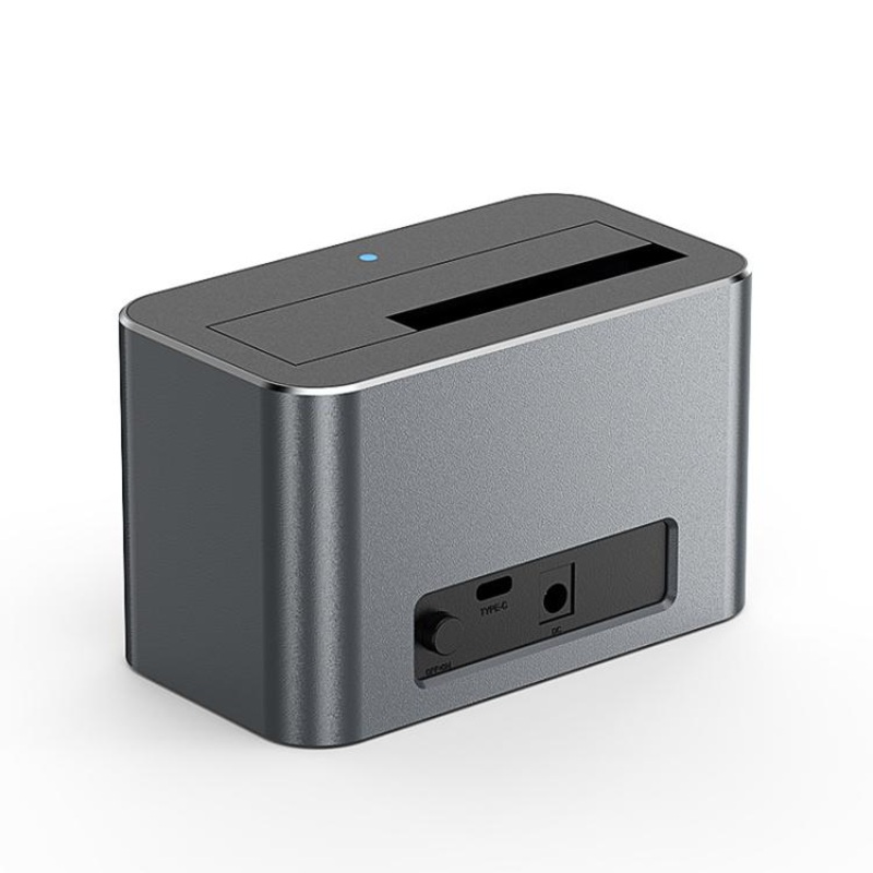 Blueendless HD01S SAS/SATA Universal Hard Drive Dock 2.5/3.5 Inch 20TB Computer Desktop Type-C Hard Drive Enclosure 3.0 AU Plug