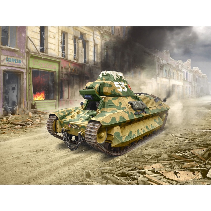 FCM 36 WWII French Light Tank
