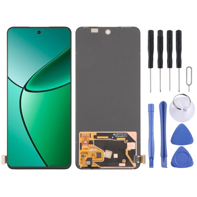 For Realme 12 4G RMX3871 Original AMOLED LCD Screen with Digitizer Full Assembly