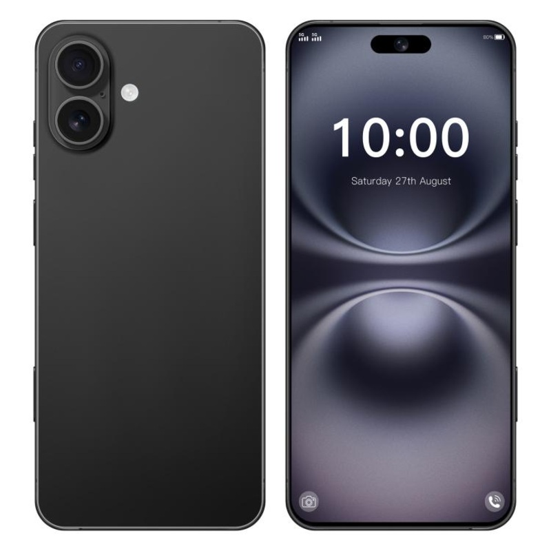 I16 Plus / RAi5, 3GB+64GB, 6.56 inch Android 10 MTK6739 Quad Core, Network: 4G, Dual SIM, Plug:US Plug(Black)