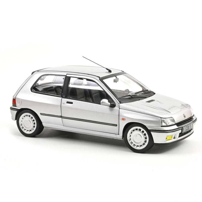 Norev 1/18 1992 Renault Clio 16s - Iceberg Grey