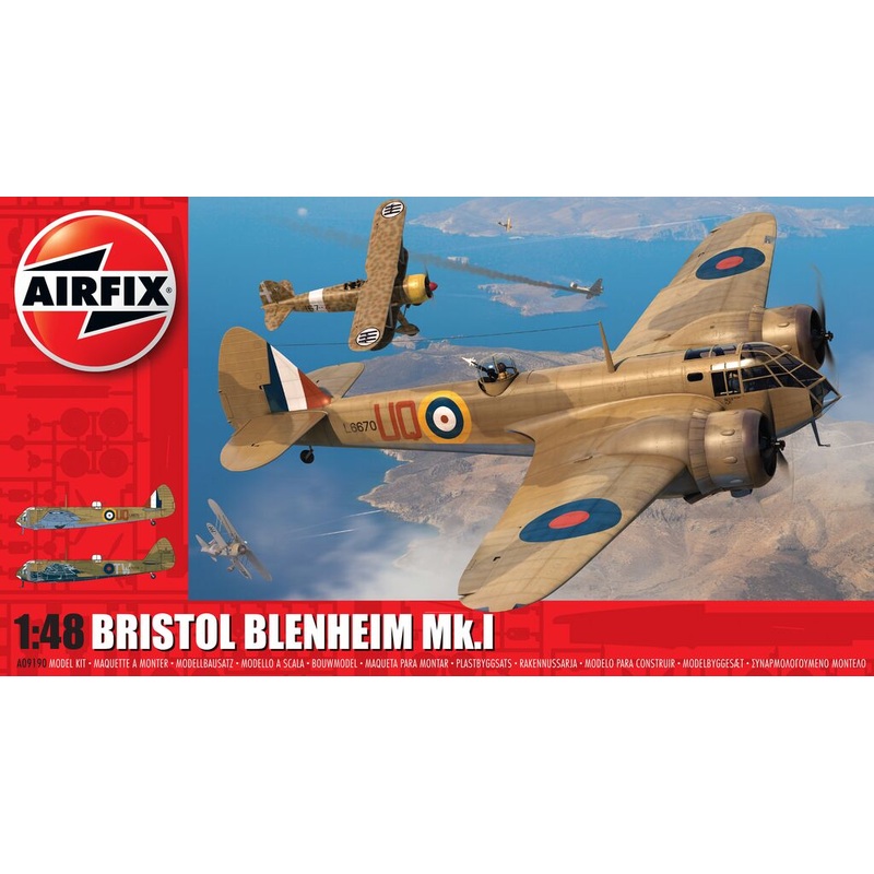 Airfix 1:48 Bristol Blenheim Mk.1 Kit A09190