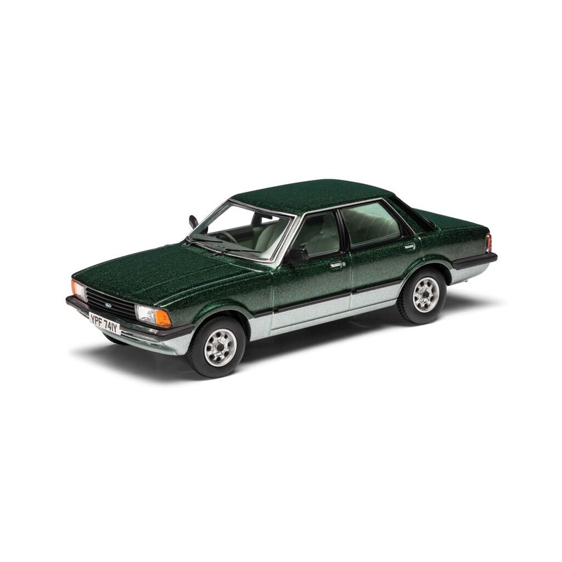 Corgi Vanguards Ford Cortina Mk5 1.6 Carousel Forrest & Crystal Green 1:43 VA15005