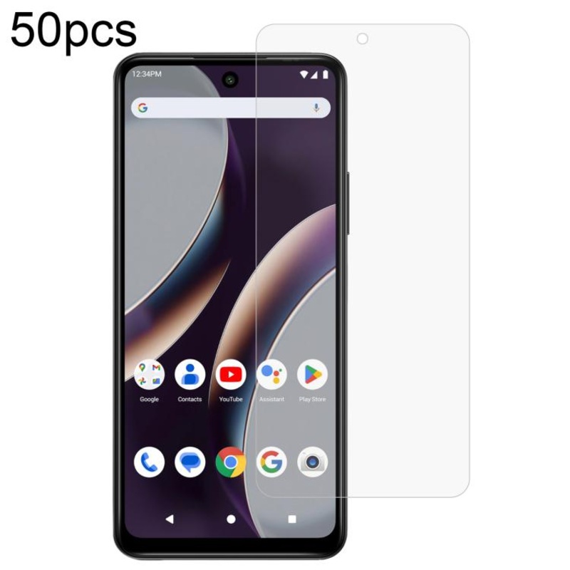 For BLU Bold K10 50pcs 0.26mm 9H 2.5D Tempered Glass Film