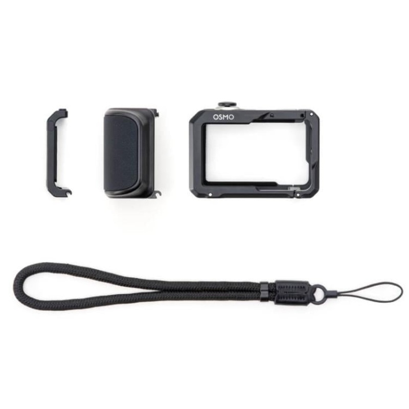 For DJI Osmo Action 5 Pro / 4 / 3 Original 4pcs /Set Street Shooting Grip Accessory Kit