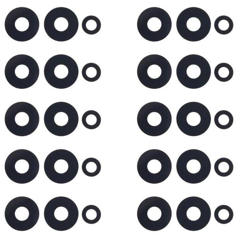 For Xiaomi Redmi Note 12 4G 10pcs Back Camera Lens