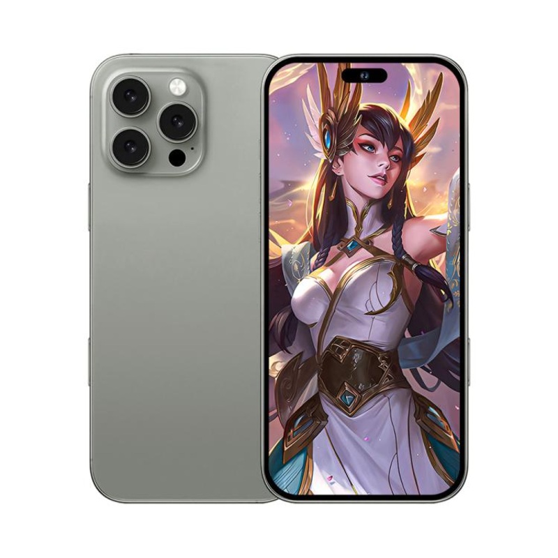 I16 Pro Max / PDQ6, 4GB+64GB, 6.58 inch Android 10 MTK6739 Quad Core, Network: 4G, Dual SIM, Plug:US Plug(Grey)