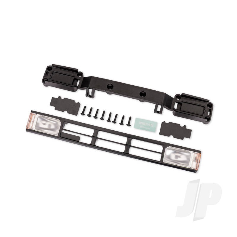 Traxxas Grille Nissan Pathfinder/ grille retainer/ headlight housing (2)/ lens (2)/ 2.6x10 BCS (8) (fits #11011 body)