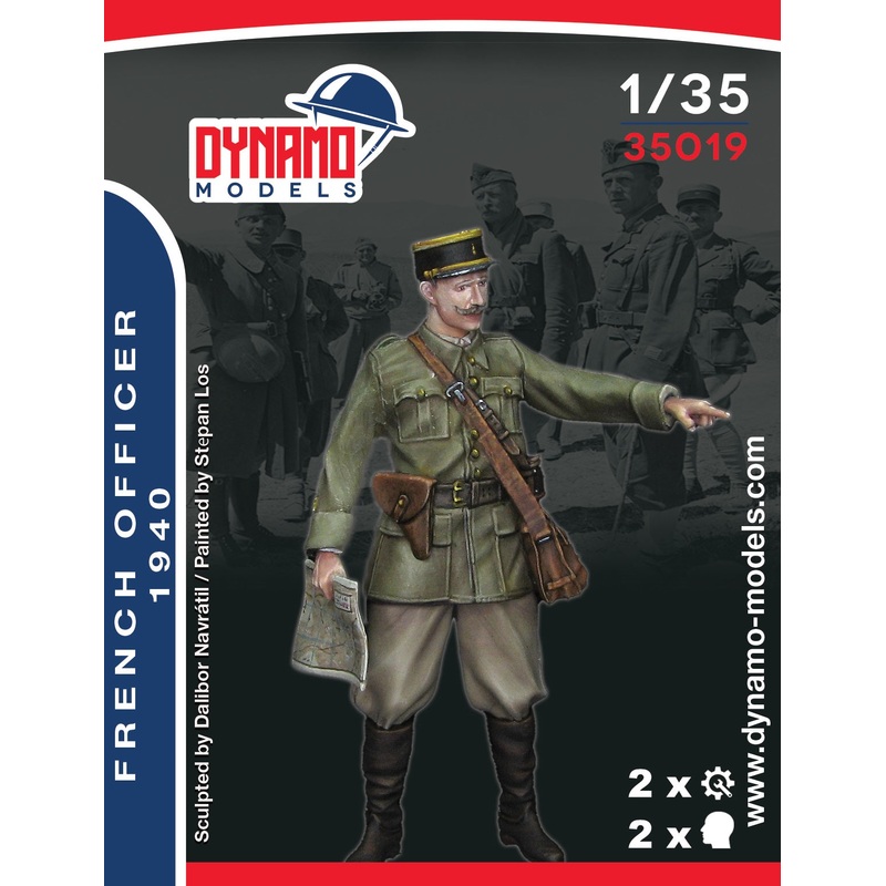 Dynamo DYM35019 1/35 French Officer - 1940