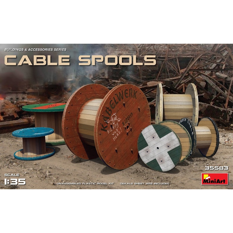 MiniArt 35583 1/35 Cable Spools