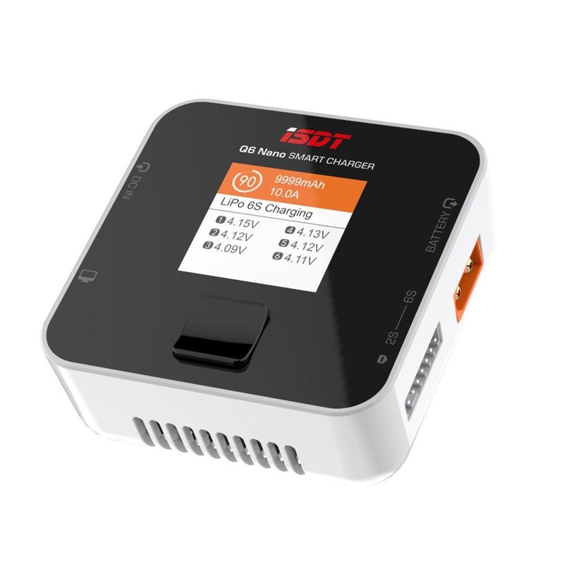ISDT Q6 Nano 200W 8A 1-6s Balance Charger (DC INPUT) White