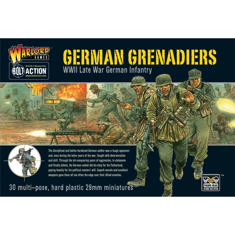 Warlord Games WGB-WM-09 Bolt Action - German Grenadiers