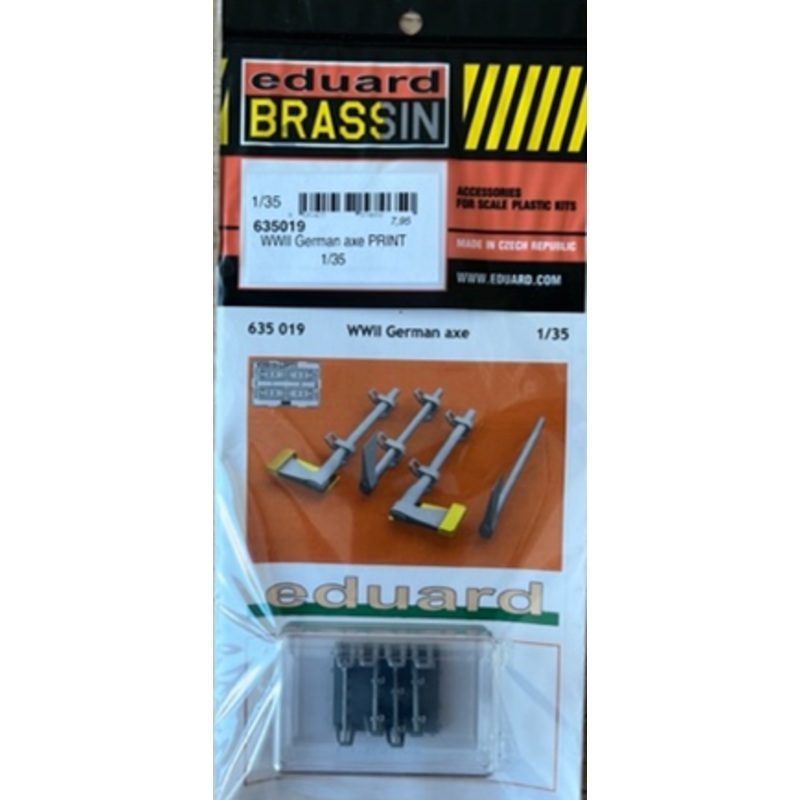 Eduard 635019 1/35 WWII German axes (3pcs.) Brassin PRINT