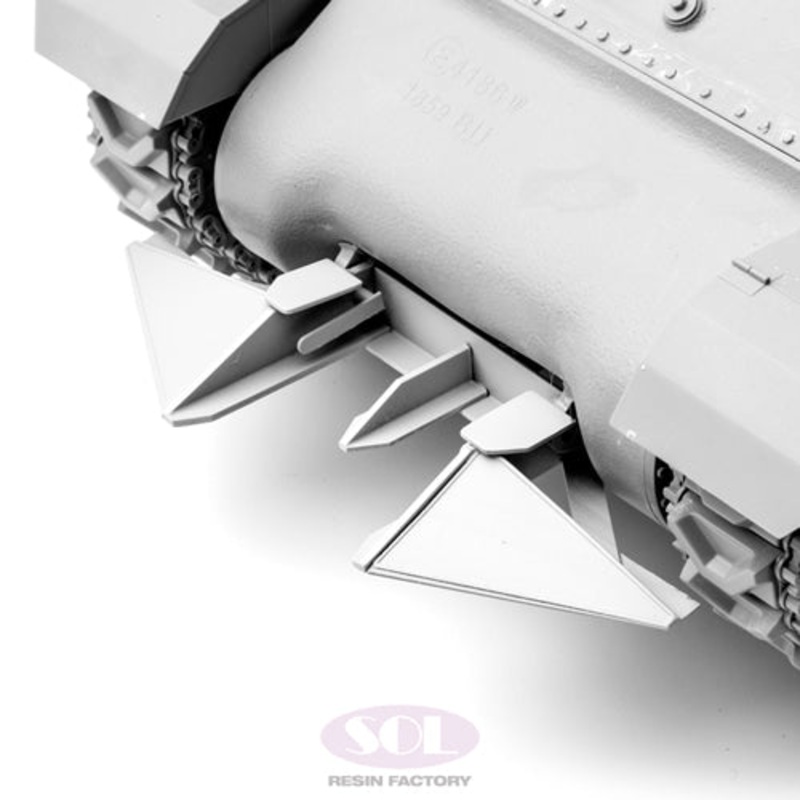 Sol Resin Factory MM662 1/16 Hedge low Cutter for M10