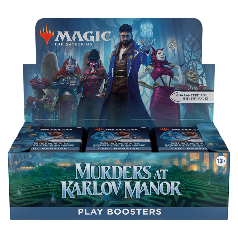 Magic the Gathering: Murders at Karlov Manor Play Booster BOX