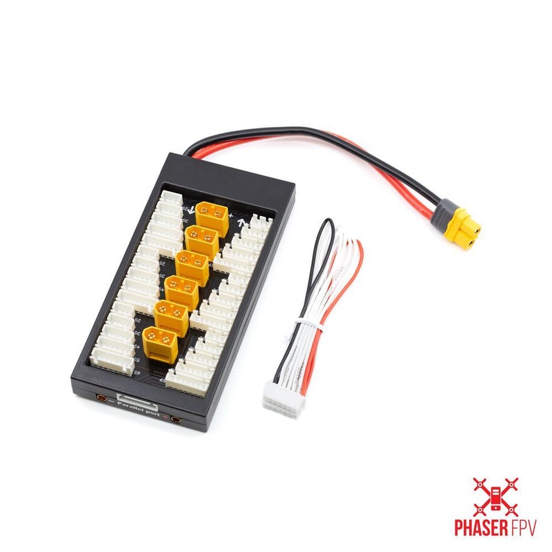 XT60 LIPO Parallel Charging Board with XT60 INPUT for iSDT Chargers