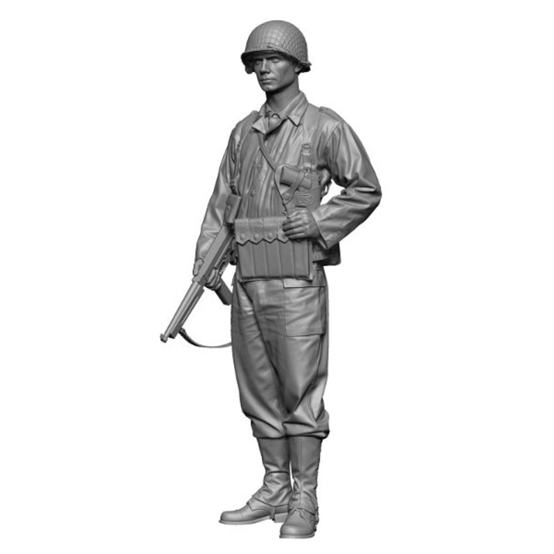 H3 Models 16113 1/16 WW2 U.S. GI Sergeant