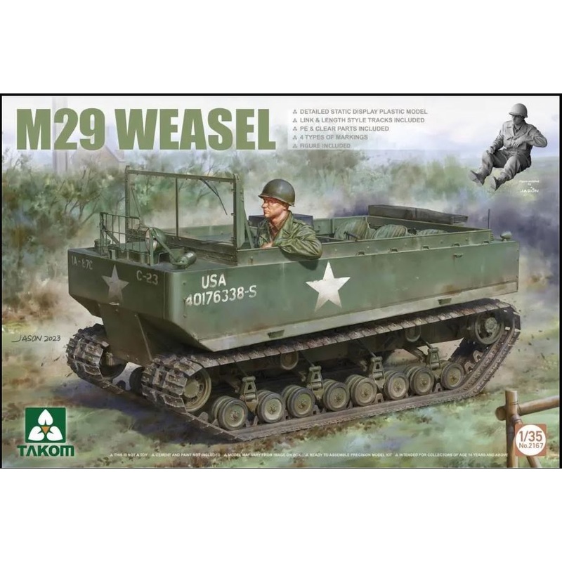 Takom 2167 1/35 M29 Weasel