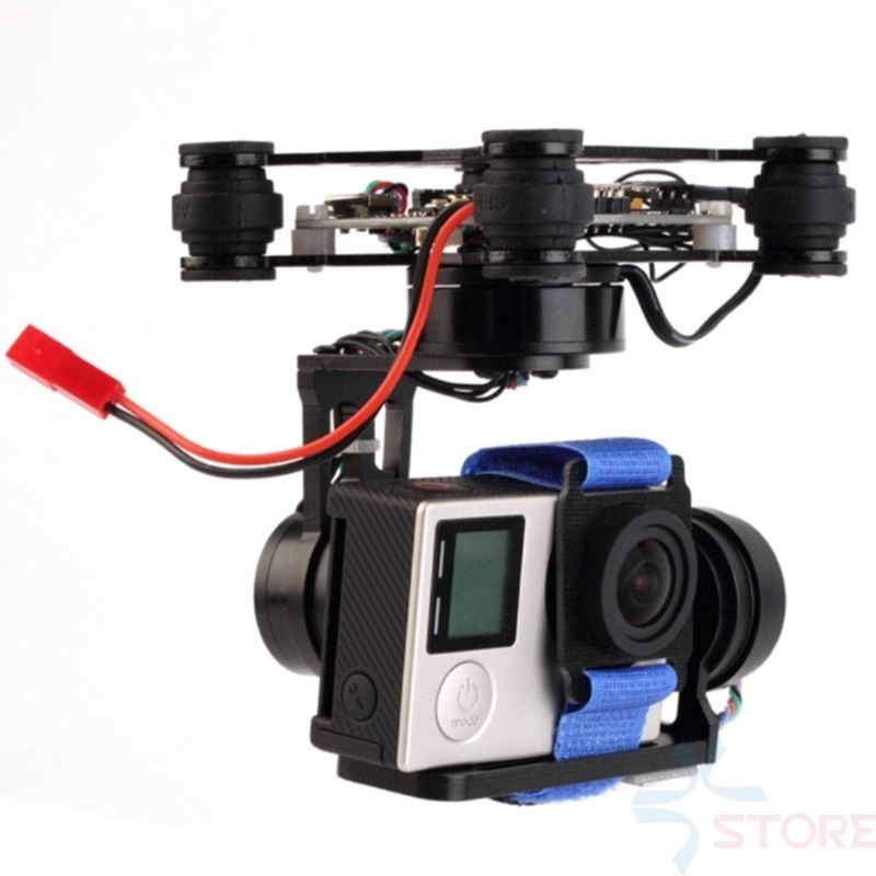3 Axis Brushless Gimbal Frame W/Motors & Storm32 Controlller for Gopro 3 4 Xiaomi Xiaoyi SJ4000 SJCAM FPV RTF Unassembled Kit