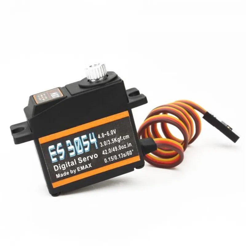 Emax ES3054 - 17g 3.5kg 0.13sec 23T Metal Gear Digital Servo For RC Airplane ES3154 upgrade 4pcs