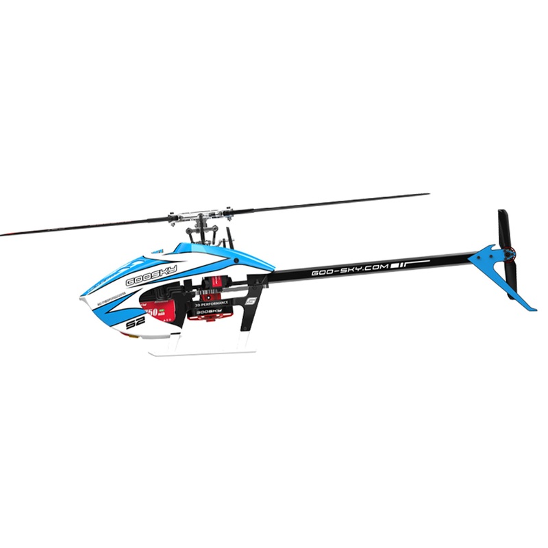 GOOSKY Legend S2 MAX 2.4G 6CH Dual Brushless 3D Stunt RC Helicopter Purple