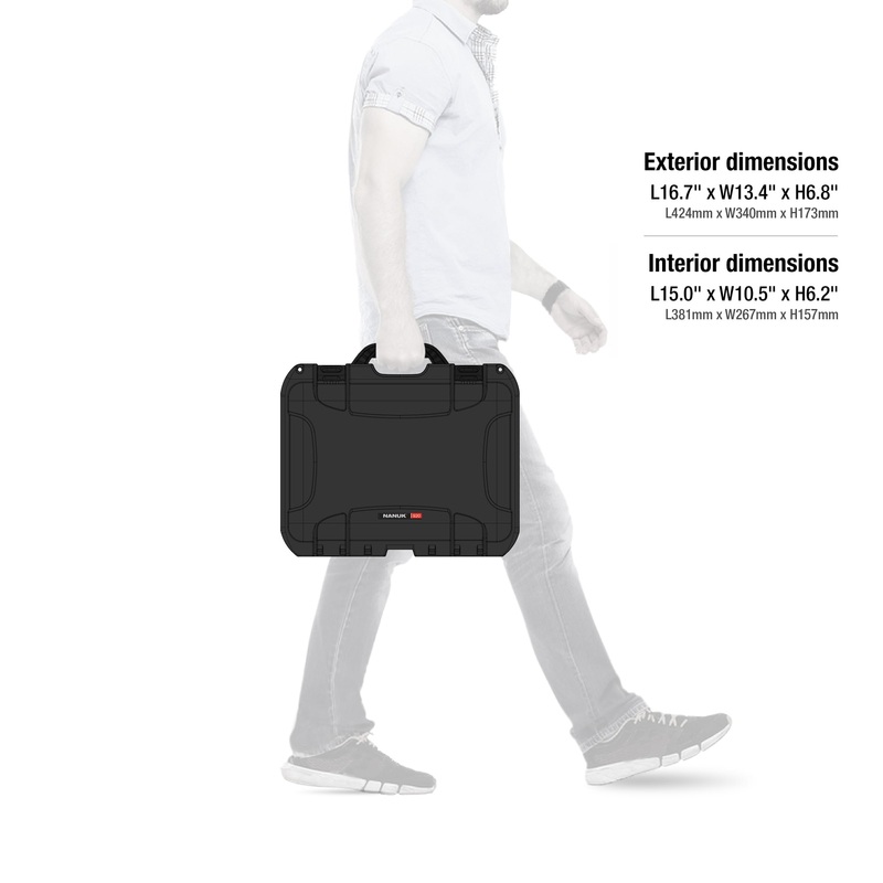 Nanuk 920 Empty Case (No Foam) Black
