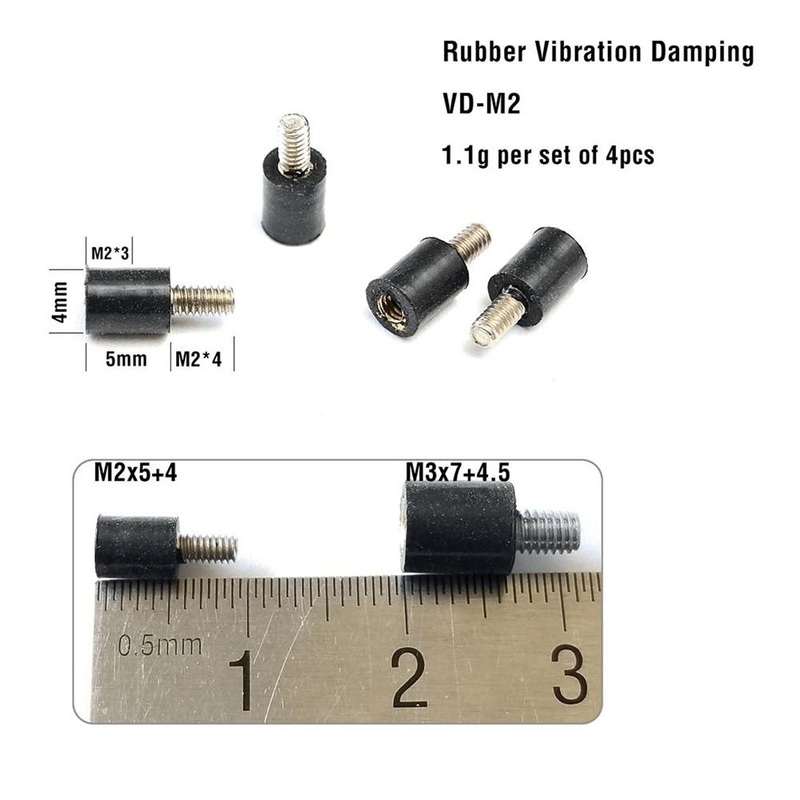 Matek M2 FC Anti Vibration Standoffs (4 Pieces) VD-M2 EOL