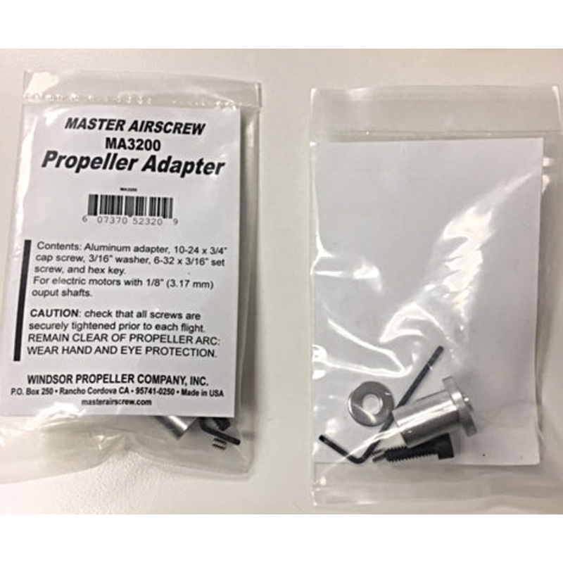 Adapter Aluminum 0.25in / 3mm