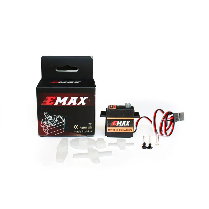 EMAX ES09MD - 13.5G HV Metal Gear Digital Servo 21T Servo for RC Car Truck Robot Upgrade Parts 1 pc