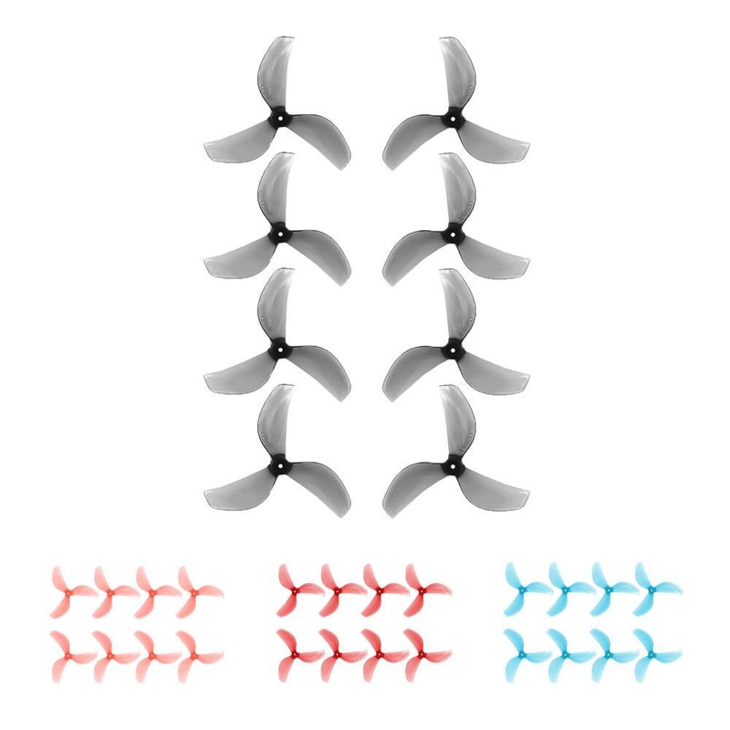Gemfan 45mm 3-Blade Polycarbonate Props 1mm/1.5mm Clear Blue