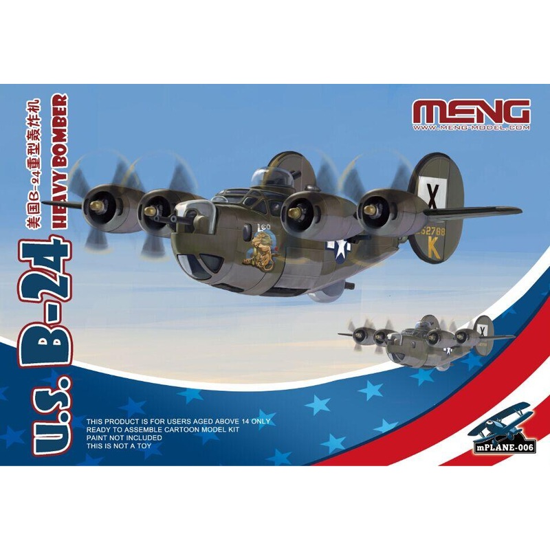 Meng Consolidated B-24 Liberator - Egg Plane