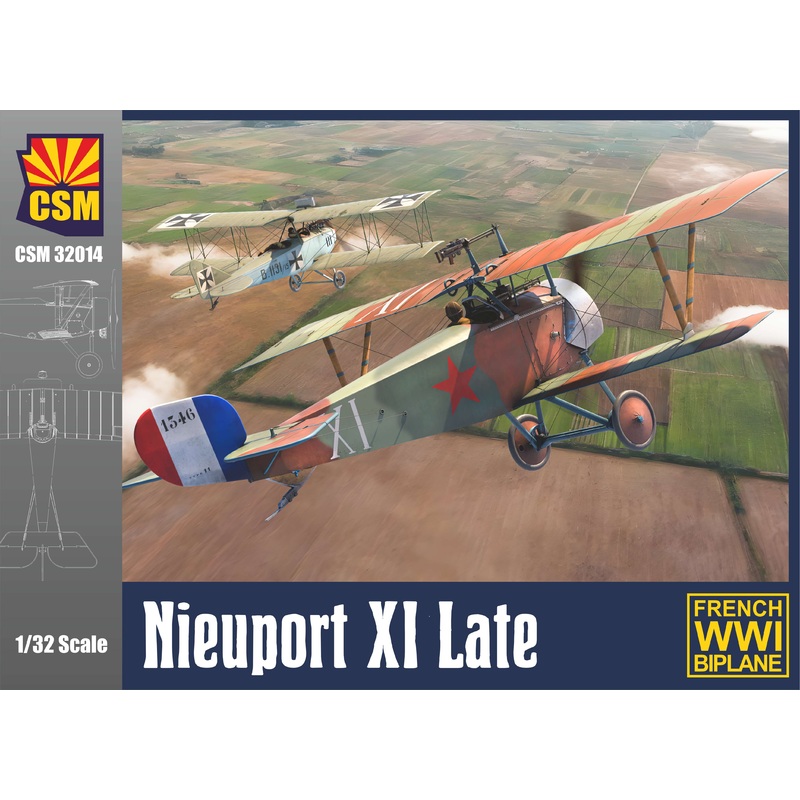 Copper State Models 32014 1/32 Nieuport XI late