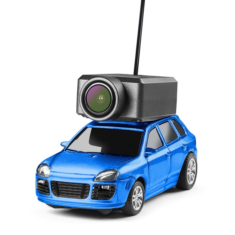 WL 1/64 Scale APP-Controlled Fully Proportional FPV Mini RC Car with WiFi Module and 3-Speed Modes Blue