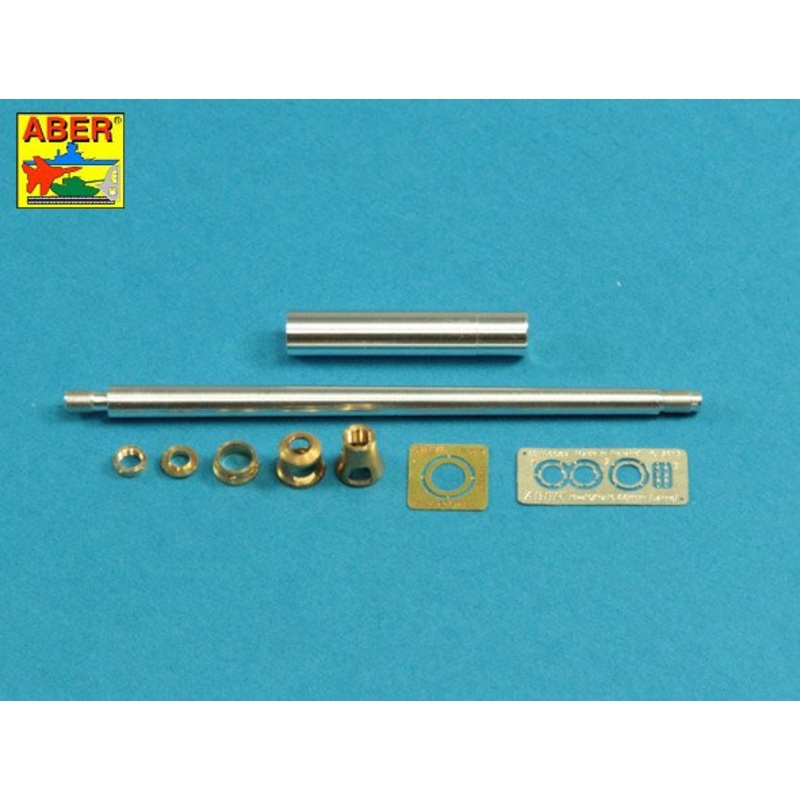 ABER 35L269 German 8,8cm Two part Pak 43/3 L/71 barrel for Jagdpanther Ausf G1 late & G2 for Meng Model