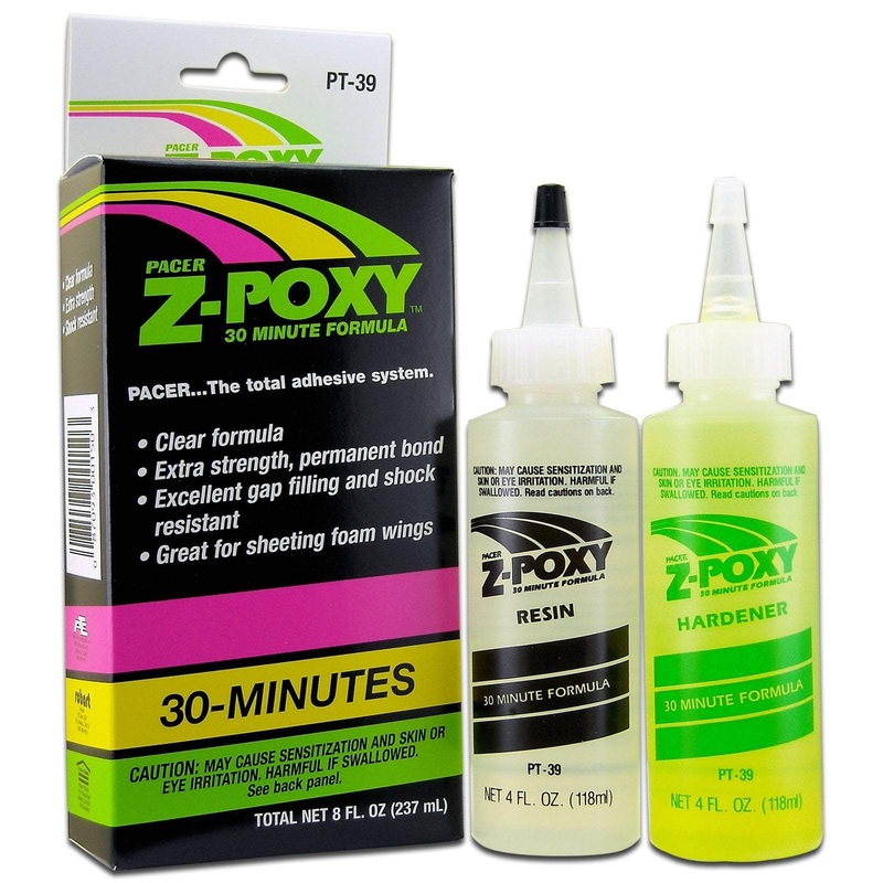 ZAP PT39 EPOXY ADHESIVE Z-POXY 30 inute 8oz