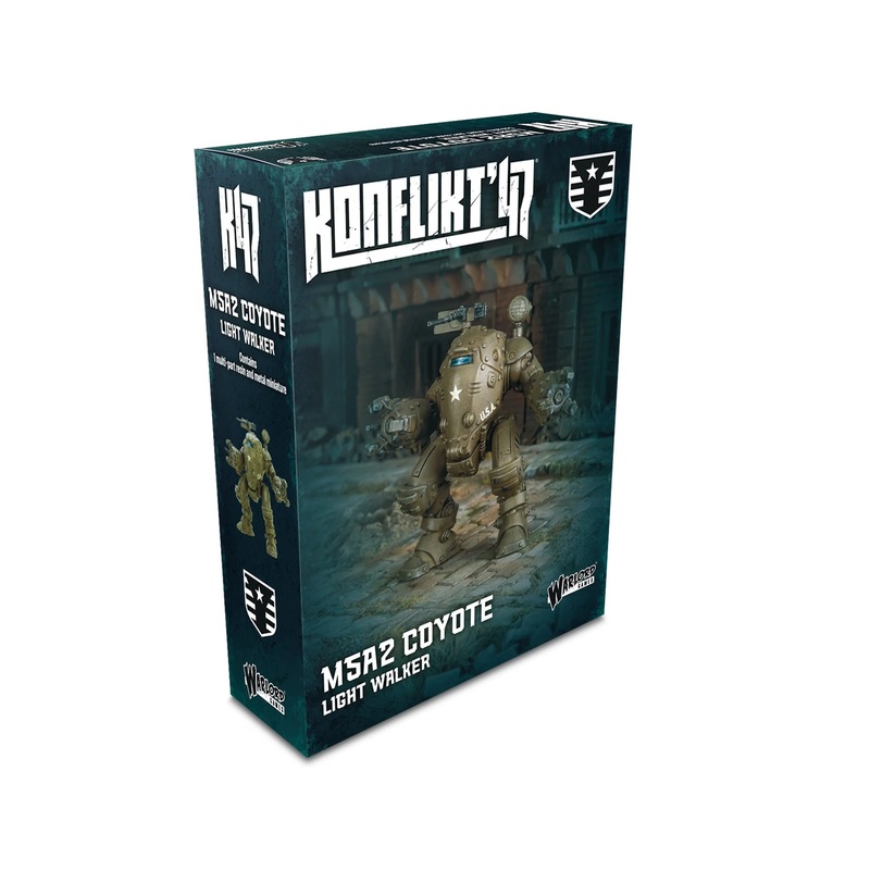 Warlord Games 452600403 Konflikt '47 - M5A2 Coyote Light Walker