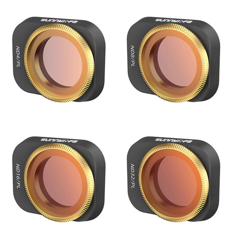 4-NDPL Set (ND4/PL+ ND8/PL+ ND16/PL+ ND32/PL Filters) for Mini 3 Pro