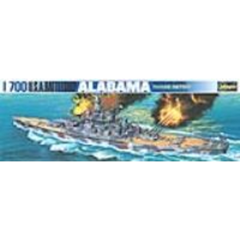 Hasegawa 49608 1/700 U.S. Battleship Alabama
